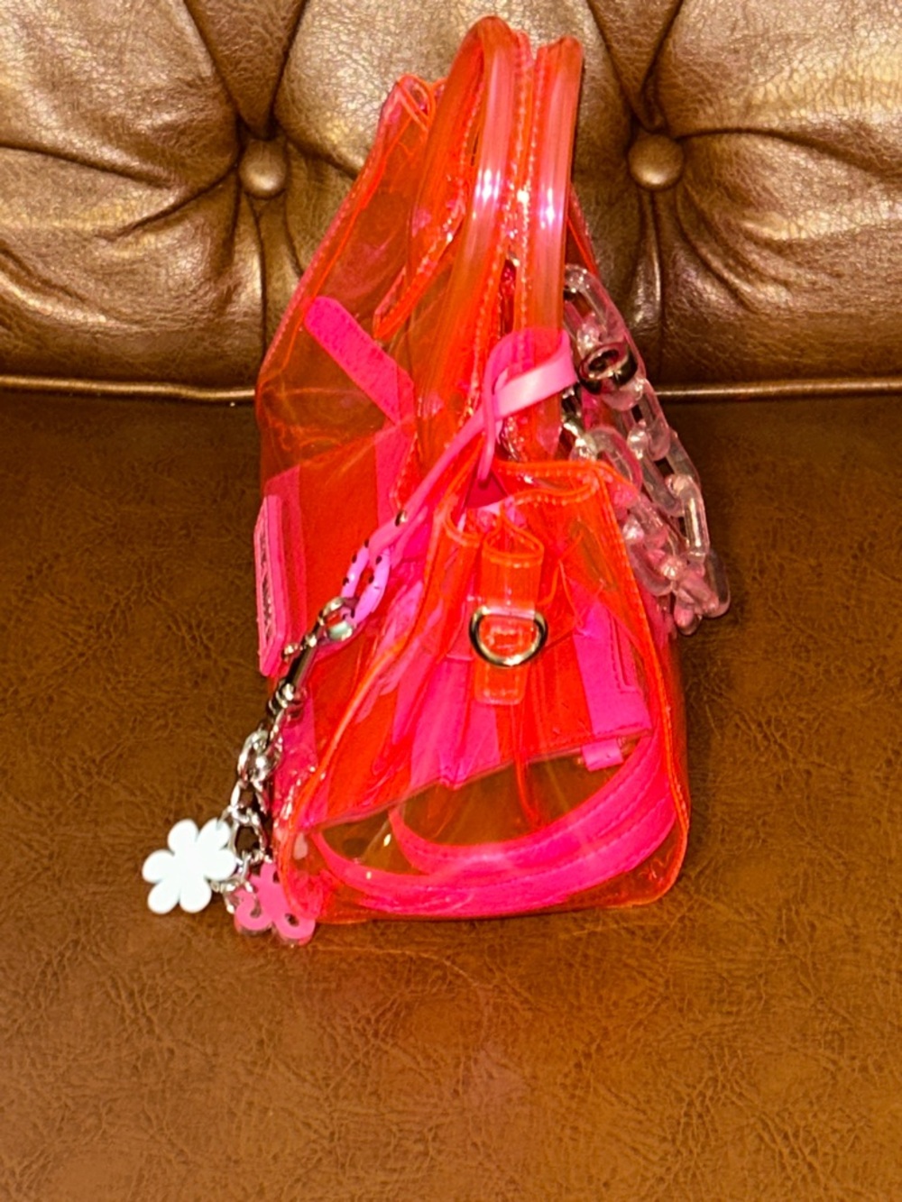 Beautiful Steve Madden Gummy Jelly Bag - Picture 4 of 12